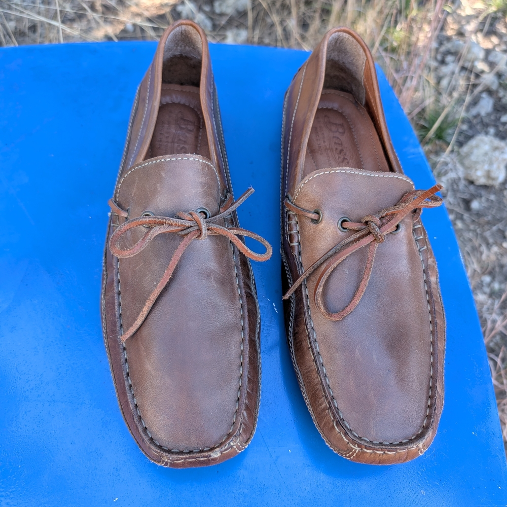 Men's Brown Leather Loafers